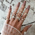 Vintage Gold Star Knuckle Rings