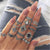 Vintage Gold Star Knuckle Rings