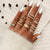 Vintage Gold Star Knuckle Rings